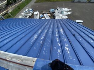 屋根ペンキ塗装-掃除洗浄4