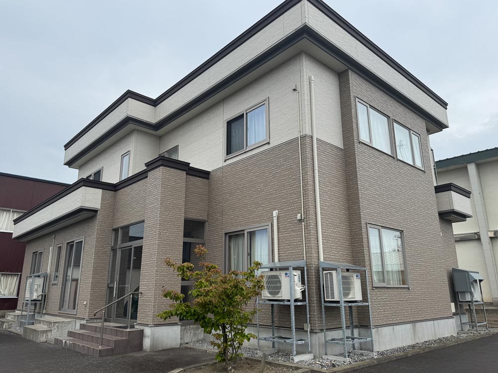 施工前:屋根外壁塗装(青森市)1