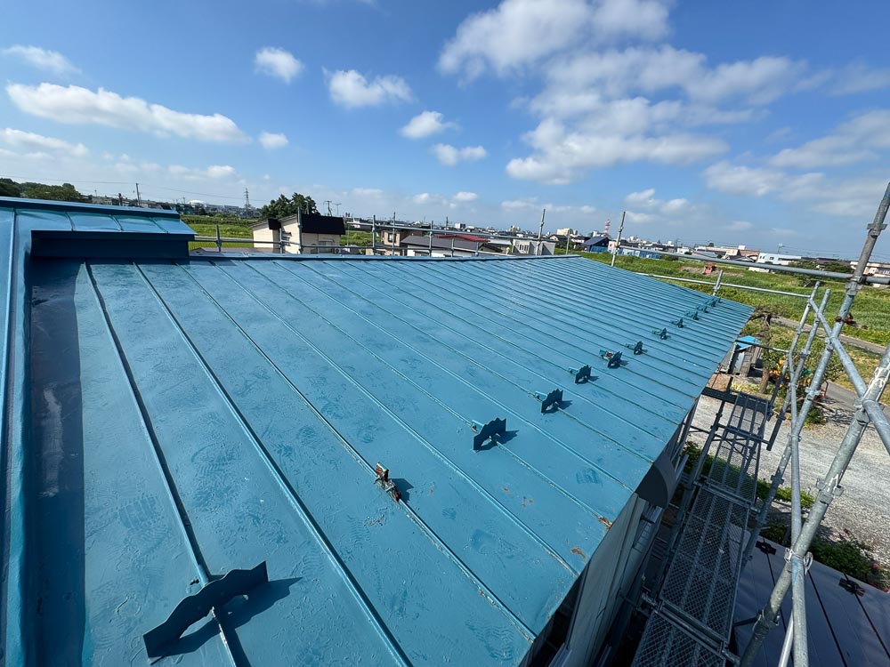 施工前:屋根板金の全面張り替え4