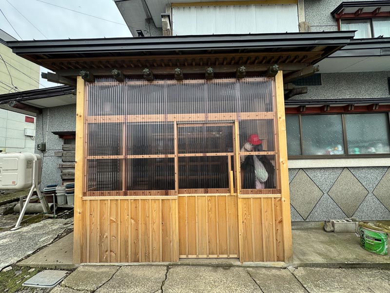 風除室改修工事